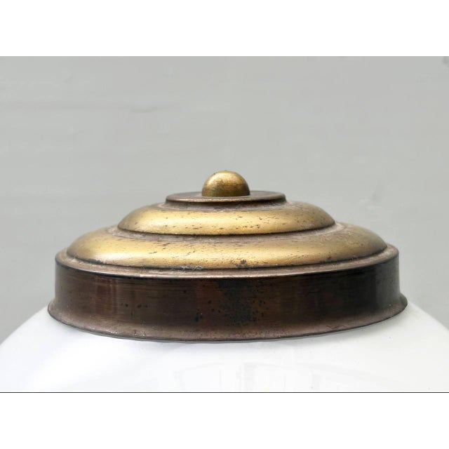 Table Lamp with Wavy Glass Shade in Murano Glass, 1920s For Sale - Image 14 of 15