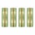 Rectangular Murano Glass Wall Sconces with Chrome Finish by Simoeng for Simoeng, Set of 4 For Sale - Image 10 of 11