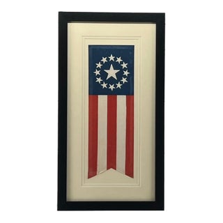 13 Star Banner From Centennial Held in Philadelphia in 1876 For Sale