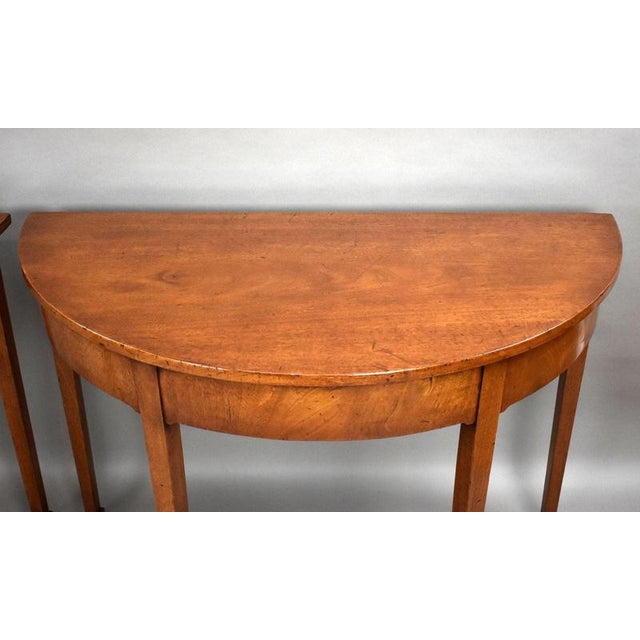 Early 19th Century Georgian Console Tables, 1800, Set of 2 For Sale - Image 5 of 7