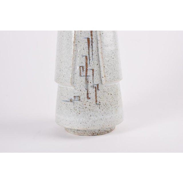 Tall Danish Sculptural Vase by Melike Abasiyanik for Royal Copenhagen, 1960s For Sale - Image 6 of 11