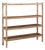Vintage Slatted Shelves, 1950s For Sale
