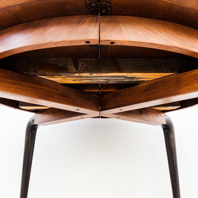 American Studiocraft Walnut & Ebonized Mahogany Dining Table From a Killingsworth Home For Sale In Los Angeles - Image 6 of 15