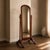 Vintage Cheval Floor Mirror With Adjustable Wood Frame For Sale - Image 4 of 14