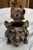 Victorian Late 19th Century Victorian Gothic Revival Bronze Devil Inkwell & Match Striker For Sale - Image 3 of 10