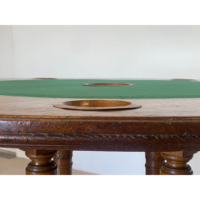 Oak Game Tables, 1940s, Set of 2 For Sale - Image 6 of 17