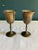 This matched pair of Sarna brass goblets represents fine Indian metalwork and exemplifies the beauty found in authentic...