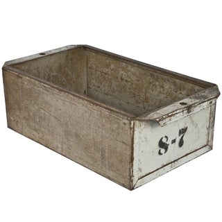Industrial Steel Storage Drawer Bin For Sale