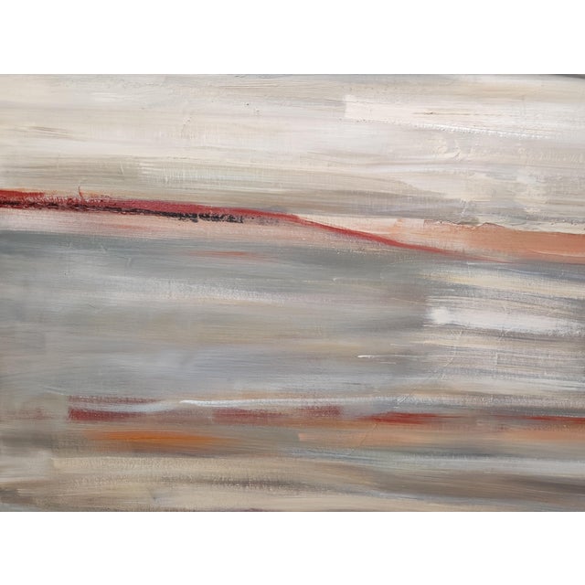 Reflets Suspendus, Abstract Landscape, Contemporary Art Framed by Sophie Dumont For Sale - Image 6 of 11