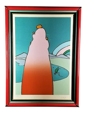 Peter Max "Impressions Of A Landscape" Serigraph