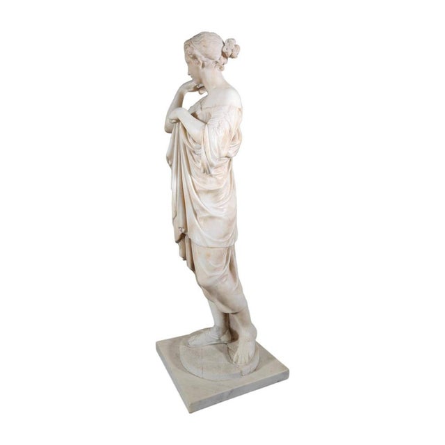 Diana De Gabios, Marble Sculpture, 19th Century For Sale - Image 15 of 18