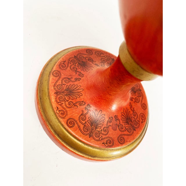 Early 19th Century Italian Tole Chestnut Urn For Sale - Image 11 of 13