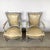 This elegant pair of Louis XVI–style armchairs reflects the refined symmetry and architectural discipline that define...
