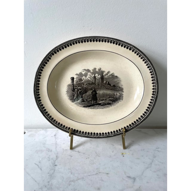 Old Abbey Ware Alpine Platter by Villeroy & Boch Mettlach For Sale In New York - Image 6 of 6