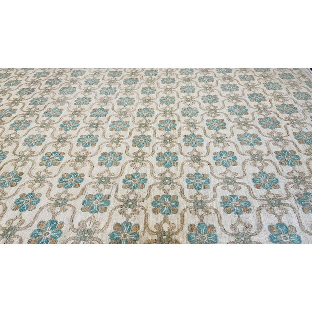 Khotan Design Hand Made Rug For Sale - Image 4 of 10