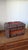 Antique Tramp Art Wooden Box, Hand Carved Folk Art Chest, Chip Carved Jewelry Box, Rustic Primitive Storage, Collectible Decor For Sale - Image 4 of 17