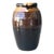 Vintage Glazed Ceramic Pottery Vase For Sale