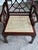 Late 20th Century Attributed to Ralph Lauren Home Chinese Chippendale Style Caned Armchair For Sale In Charlotte - Image 6 of 10