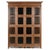 Solid Wood Cabinet with 16 Glazed Compartments For Sale - Image 10 of 10