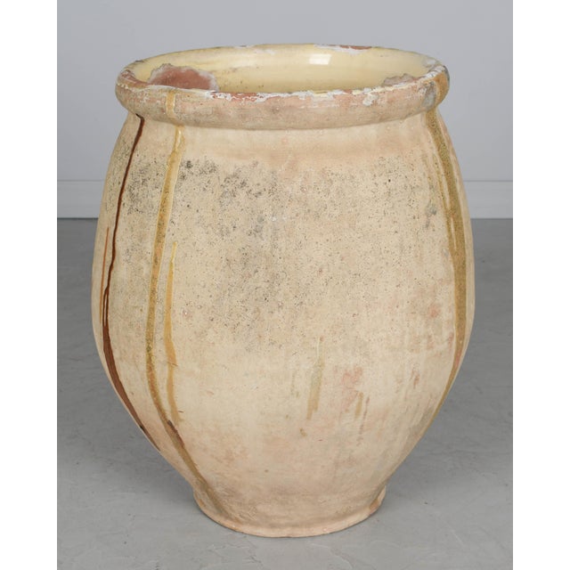 French Country Large 19th Century French Biot Pottery Jar or Planter 22" Height For Sale - Image 3 of 12
