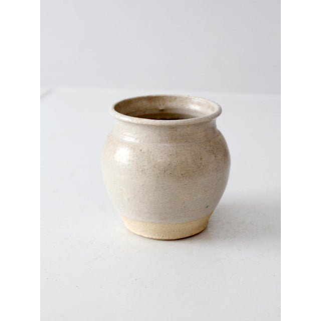 Vintage Signed Studio Pottery Vase For Sale - Image 9 of 12