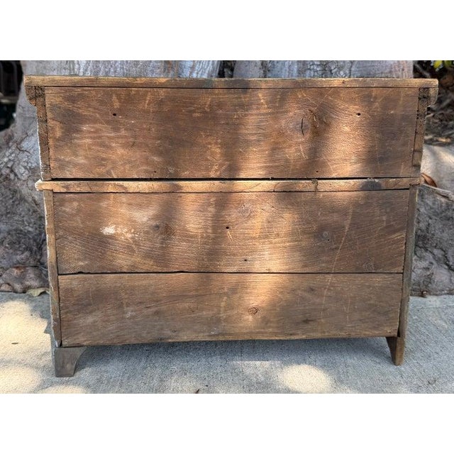 Beige Late 19th Century Original Painted Apothecary Cabinet/Trunk For Sale - Image 8 of 10