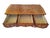 Vintage Mid-Century Italian Desk With Cloth-Lined Drawers For Sale - Image 13 of 18