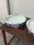 Blue + White Chinoiserie Vintage Ceramic Oval Planters, Pair For Sale In San Francisco - Image 6 of 12