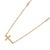 Gold Cross Charm & Diamond Chain Necklace For Sale In Miami - Image 6 of 9