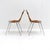 Metal ‘Les Arcs’ Chairs Selected by Charlotte Perriand, 1960 For Sale - Image 7 of 11