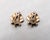Vintage 1950s Signed Pennino Goldtone & Clear Rhinestone Clip Earrings-2 Pieces For Sale In Philadelphia - Image 6 of 7