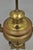 Metal Antique Victorian Brass Samovar Converted Twin Handle Table Lamp For Sale - Image 7 of 14