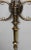 Gilt Finish Hunting Horn Electrified Wall Sconce For Sale In Nashville - Image 6 of 11