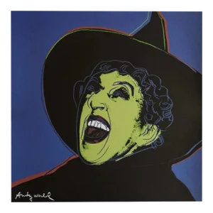 1986 Carnegie Museum of Art After Andy Warhol "The Witch" Lithograph