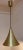 Plastic Vintage Ceiling Lamp with Funnel-Shaped Aluminum Shade, 1970s For Sale - Image 7 of 7