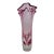 Mid 20th Century Hand-Blown Pink Art Handkerchief Glass Vase by Adam Jablonski - Signed For Sale