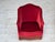 Wood Danish Armchair in Velour with Ash Legs, 1960s For Sale - Image 7 of 18