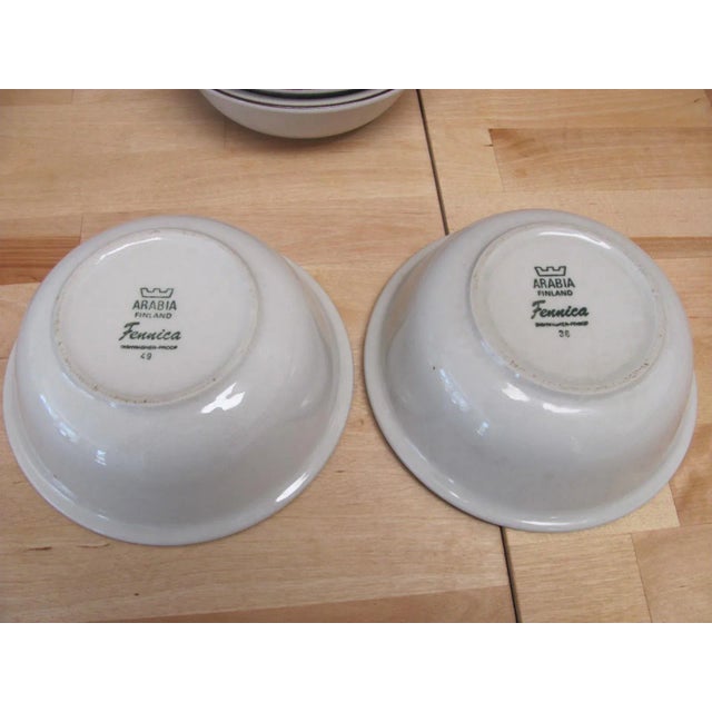 Mid-Century Arabia Finland Fennica Place Settings 2 Dinner