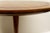 Wood Mid Twentieth Century Modern Walnut Round Pedestal Side Table For Sale - Image 7 of 9