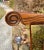 Wood Pennsylvania Windsor Writing Chair Mid 20th Century For Sale - Image 7 of 12