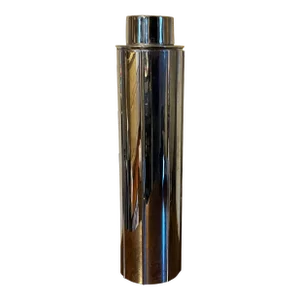 Norman Bel Geddes (American 1893 - 1958) Manhattan Skyscraper Art Deco Chrome Cocktail Shaker Rome, New York 1935