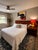 Rare Ralph Lauren Home “Hollywood Collection” queen headboard with an integrated floating nightstand in a stunning high-...
