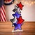 Modern Americana Star Stack 23.5"H For Sale - Image 3 of 4