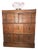 Antique Globe Brand Oak Stacking File Card Catalog Cabinet Circa 1900 For Sale