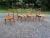 Set of 6 Italian Inspired Polish Dining Chairs, Mid-20th Century, 1960 For Sale In Philadelphia - Image 6 of 13