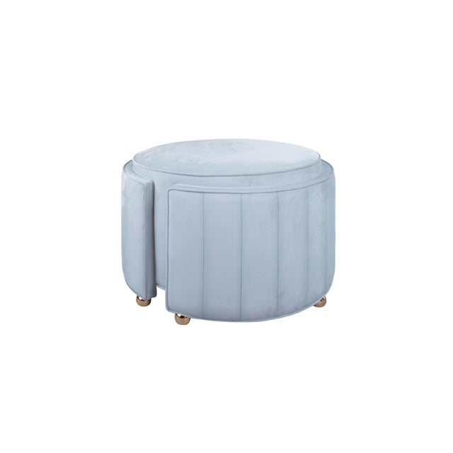 Contemporary Donna Stool by Ottiu For Sale - Image 3 of 11