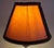 Textile Vintage Table Lamp with Plastic Elements with Chrome-Plated Metal Rings and Fabric Shade by Aro-Leuchten, 1970s For Sale - Image 7 of 9
