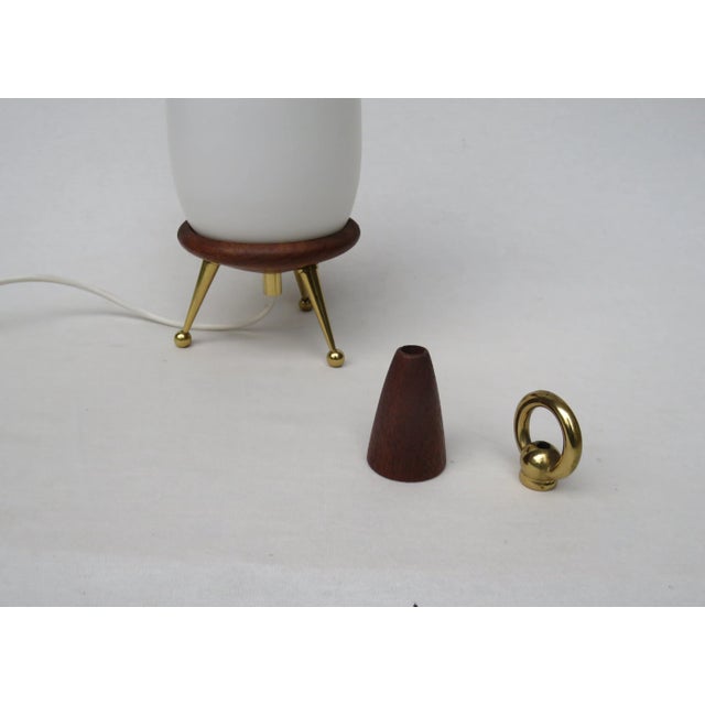 Scandinavian Rocket Tripod Table Lamp, 1950s For Sale - Image 6 of 11
