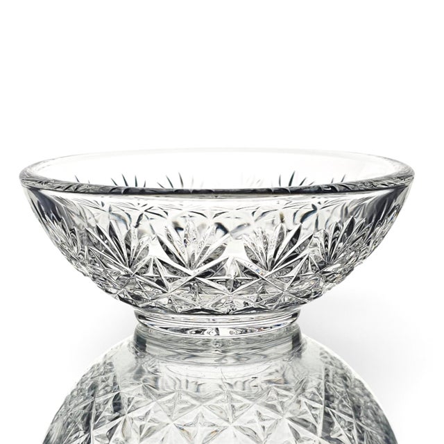 Waterford Waterford Hospitality Irish Lead Crystal Party Bowl With Box 5" For Sale - Image 4 of 15