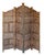 A Lovely Vintage Handcrafted Wood Screen from India. A work of Art on it's own or could also be utilized as a Room Divider...